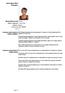 Curriculum Vitae Europass