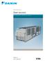 Refrigeratori. Dati tecnici. Refrigeratori condensati ad aria ECDIT10-417A. EWAD-C- 620~1860 kw