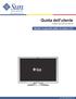 Guida dell'utente Codice Sun 875-4239-10. Monitor a pannello piatto 22 pollici LCD
