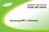 STAMPANTE LASER SAMSUNG Guida dell utente. Samsung IPP1.1 Software