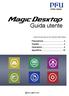 Guida utente. Questo manuale descrive come utilizzare Magic Desktop. Panoramica... 2 Aspetto... 3 Operazioni... 4 Specifiche... 19