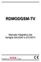 RDMODGSM-TV. Manuale Integrativo per famiglia SAU/SAV e STU/STV