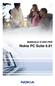 MANUALE D'USO PER. Nokia PC Suite 6.81