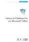 Utilizzo di FileMaker Pro con Microsoft Office