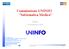 Commissione UNINFO Informatica Medica