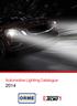 Automotive Lighting Catalogue