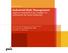 Industrial Risk Management Approcci quantitativi per l'analisi e la valutazione dei rischi industriali