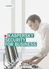 KaspersKy security FOr BUsIness