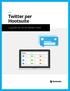 GUIDE Twitter per Hootsuite. La guida dei Social Media Coach