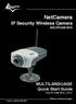 NetCamera IP Security Wireless Camera A02-IPCAM-W54