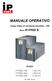 MANUALE OPERATIVO. Gruppi Statici di Continuità monofase - UPS. Serie IP-FREE B. Modelli. Ed. 12/06 Rev. 04