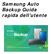 Samsung Auto Backup Guida rapida dell utente