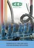 SINCE 1961 THERMOPLASTIC TUBES AND HOSES FOOD AND BEVERAGE APPLICATIONS