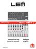 Mixing Consoles. rd 82 - rd 82 fx CODE: 277.397