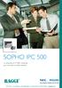 SOPHO IPC 500 BAGGI. La soluzione di IP-PBX completa per le piccole e medie aziende
