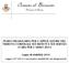 Provincia di Savona PIANO FINANZIARIO PER L APPLICAZIONE DEL TRIBUTO COMUNALE SUI RIFIUTI E SUI SERVIZI (TARI) PER L ANNO 2014