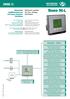 Network monitor for low voltage 96x96mm