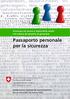 Passaporto personale per la sicurezza