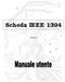 Scheda IEEE 1394. Versione 1.0