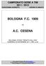 BOLOGNA F.C. 1909 A.C. CESENA