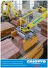 Automation for the Heavy Clay industry Automazione per l industria dei laterizi Automatización para la industria de ladrillos.