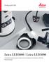 Leica LED3000 / Leica LED5000. Lo soluzione di sistemi integrati a basso consumo energetico per illuminazione a LED nella stereomicroscopia