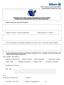 Questionnaire for Aviation Premises, Hangarkeepers & Products Liability Questionario per Responsabilità Civile Terzi Azienda Aeronautica