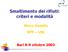 Smaltimento dei rifiuti: criteri e modalità