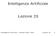 Intelligenza Artificiale. Lezione 23. Intelligenza Artificiale Daniele Nardi, 2003 Lezione 23 0
