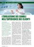 L EVOLUZIONE DEI CANALI NELL EXPERIENCE DEI CLIENTI
