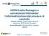 ARPA Emilia Romagna e convenzione Intercenter: l informatizzazione dei processi di controllo Claudio Candeli, Responsabile gestione patrimonio, ARPA