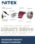 DIRECT DRIVE DESCRIZIONE PRODOTTI PRODUCTS OVERVIEW