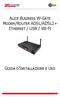 ALICE BUSINESS W-GATE MODEM/ROUTER ADSL/ADSL2+ ETHERNET / USB / WI-FI