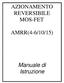 AZIONAMENTO REVERSIBILE MOS-FET AMRR(4-6/10/15) Manuale di Istruzione
