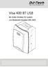 Visa 400 BT USB. 80-Watts Wireless PA System con Bluetooth/Wireless MIC/MP3