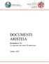 DOCUMENTI ARISTEIA. documento n. 26 Le opzioni sui tassi di interesse
