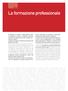 La formazione professionale