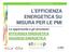 L EFFICIENZA ENERGETICA SU MISURA PER LE PMI