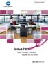 Bello, Compatto e Versatile: il gioiello del tuo ufficio. Office system bizhub C203