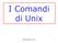 Mario Guarracino - Unix 1