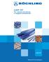 LubX CV. Per velocità più elevate e maggiore produttività. Materiali termoplastici. LubX 07/2014