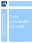 Carta della qualità dei servizi