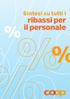 Sintesi su tutti i. ribassi per il personale