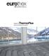 eurothex ThermoPlus HI-performance Sistema Sistema ad alta efficienza energetica