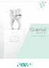 G-ænial. Bond di GC. Manuale tecnico