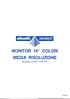 ~.~. MONITOR 14 COLORI MEDIA RISOLUZIONE MODELLO MC 1400-00