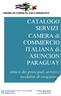 CATALOGO SERVIZI CAMERA di COMMERCIO ITALIANA di ASUNCION PARAGUAY
