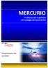 MERCURIO. Il software per la gestione ed il noleggio dei mezzi tecnici. Presentazione del prodotto
