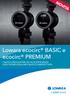 NOVITÀ. Lowara ecocirc BASIC e ecocirc PREMIUM I NUOVI CIRCOLATORI AD ALTA EFFICIENZA CON TECNOLOGIA ANTI-BLOCCO BREVETTATA