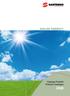 Solar Energy. Catalogo Prodotti Products Catalogue